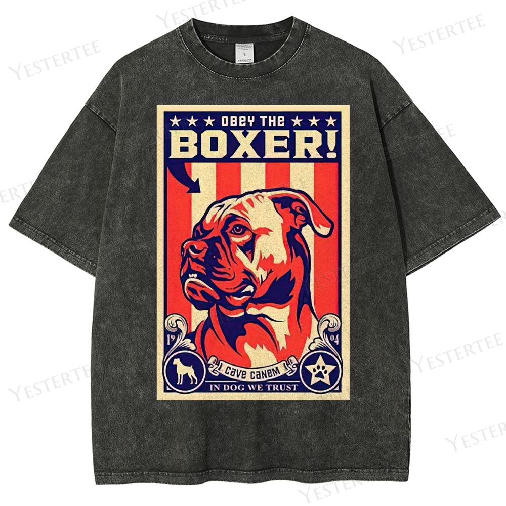 Canine Command Washed T-Shirt 