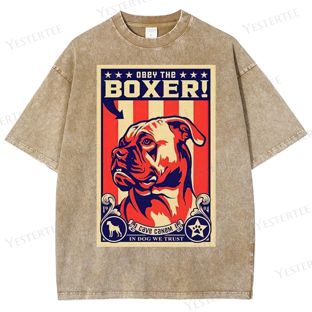 Canine Command Washed T-Shirt 
