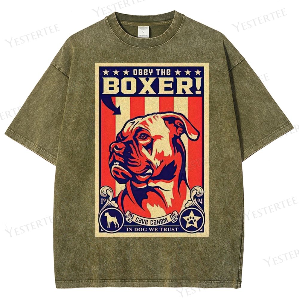 Canine Command Washed T-Shirt 