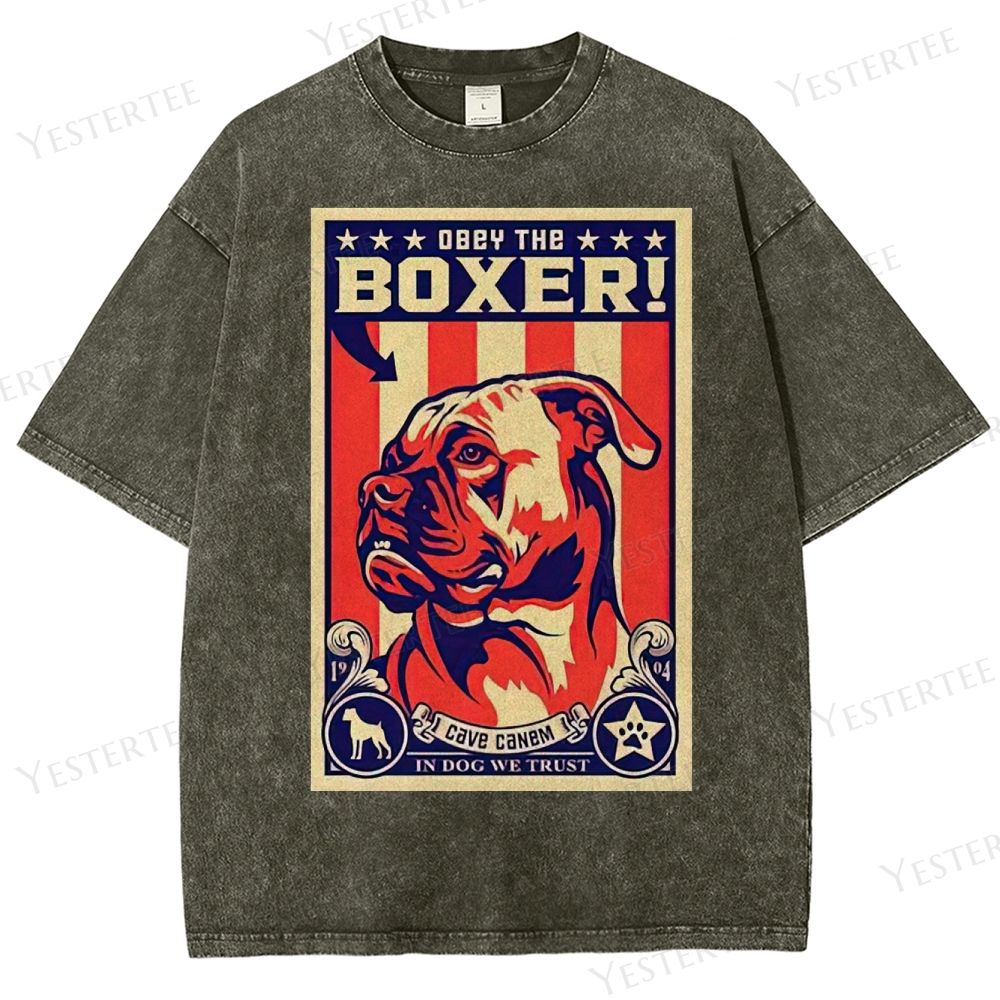 Canine Command Washed T-Shirt 