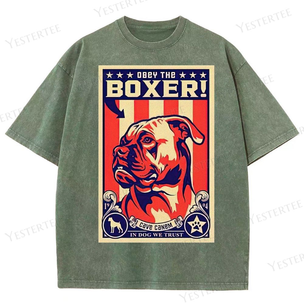 Canine Command Washed T-Shirt 