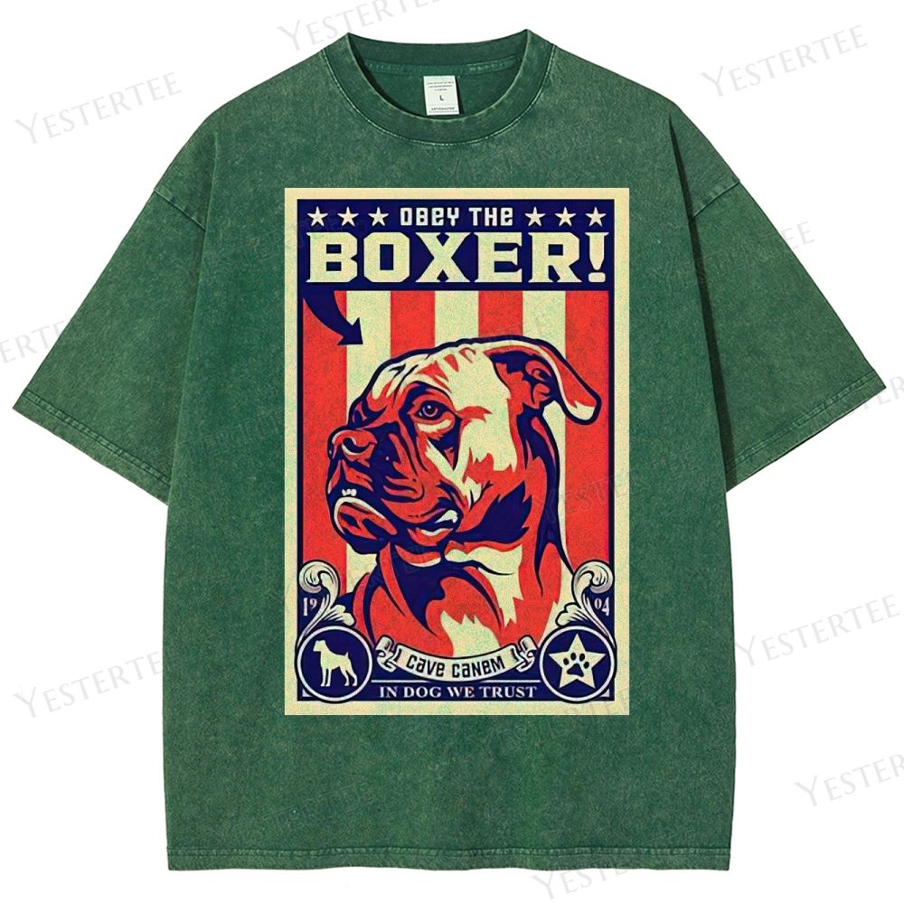 Canine Command Washed T-Shirt 