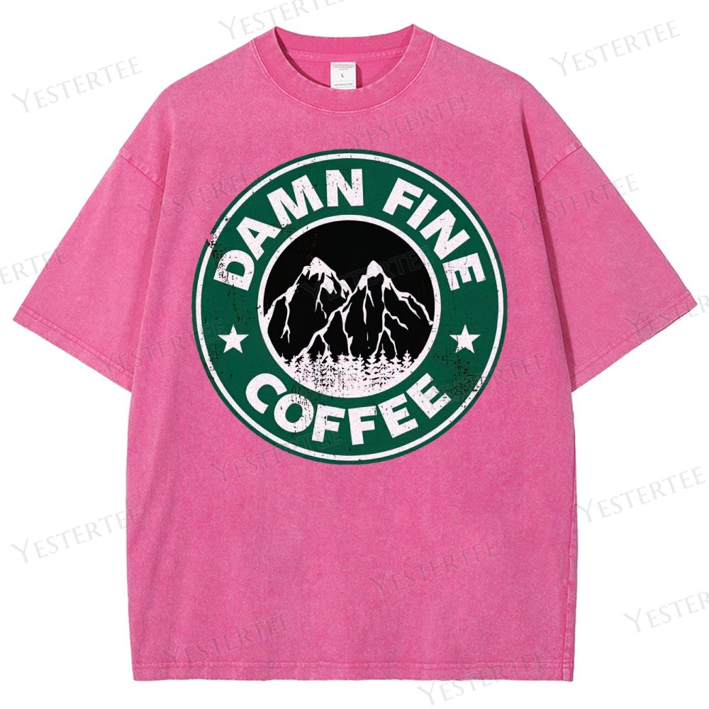 Damn Fine Coffee Washed T-Shirt 