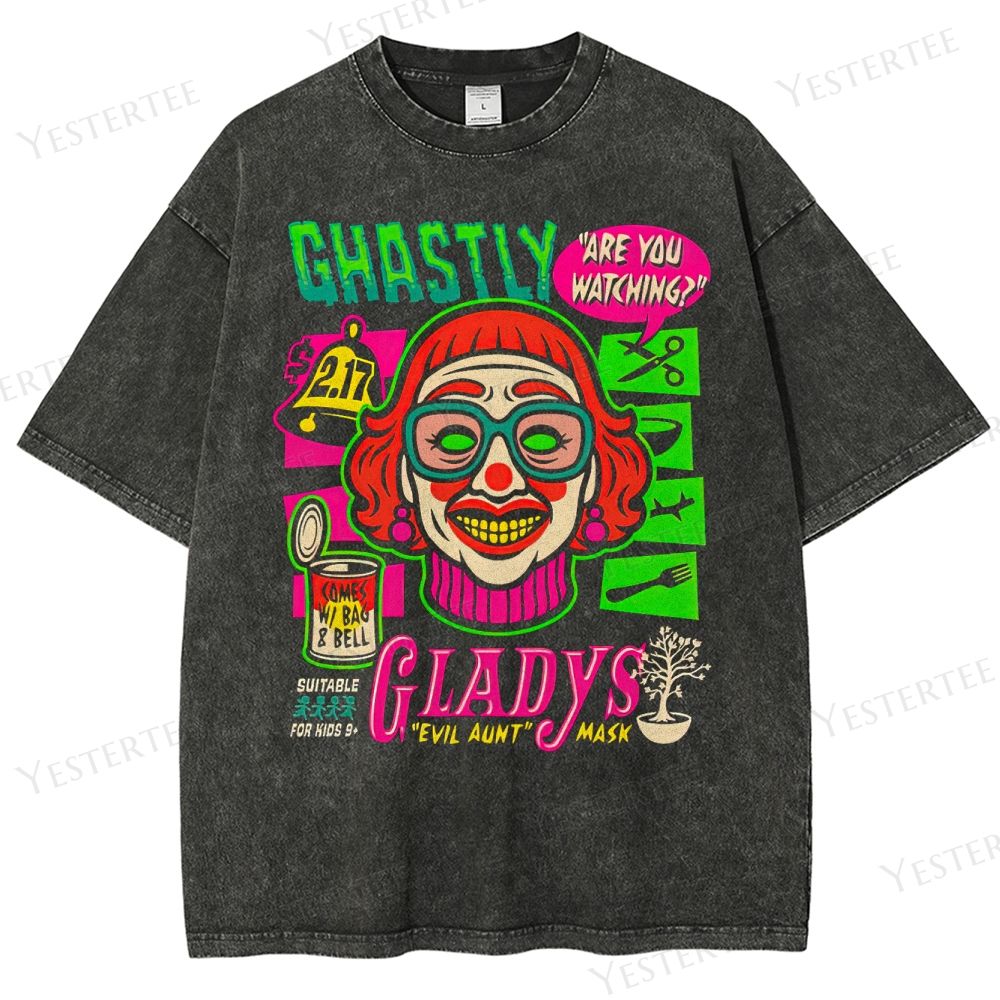 Ghastly Gladys Washed T-Shirt 