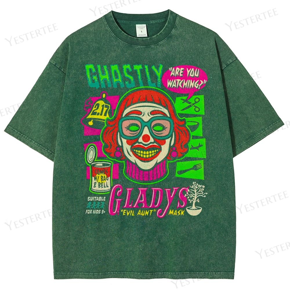 Ghastly Gladys Washed T-Shirt 