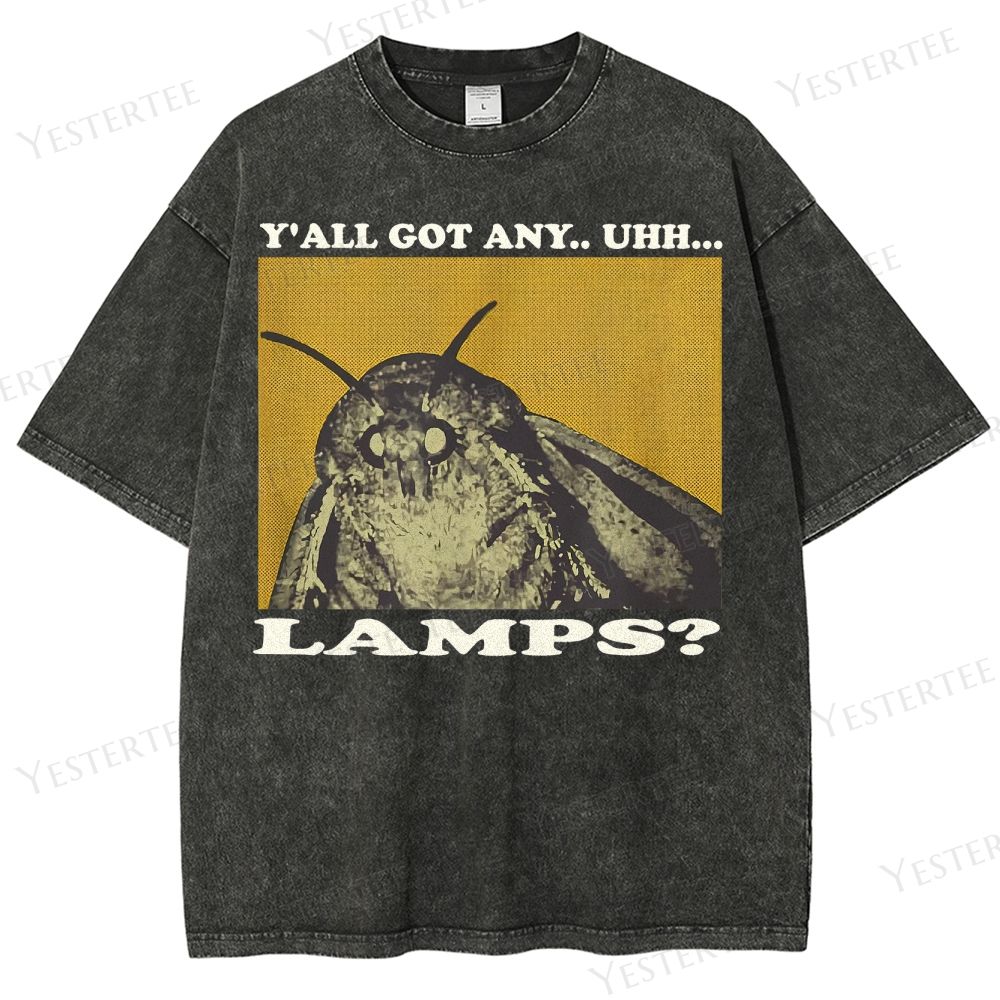Funny Insect Meme Washed T-Shirt 