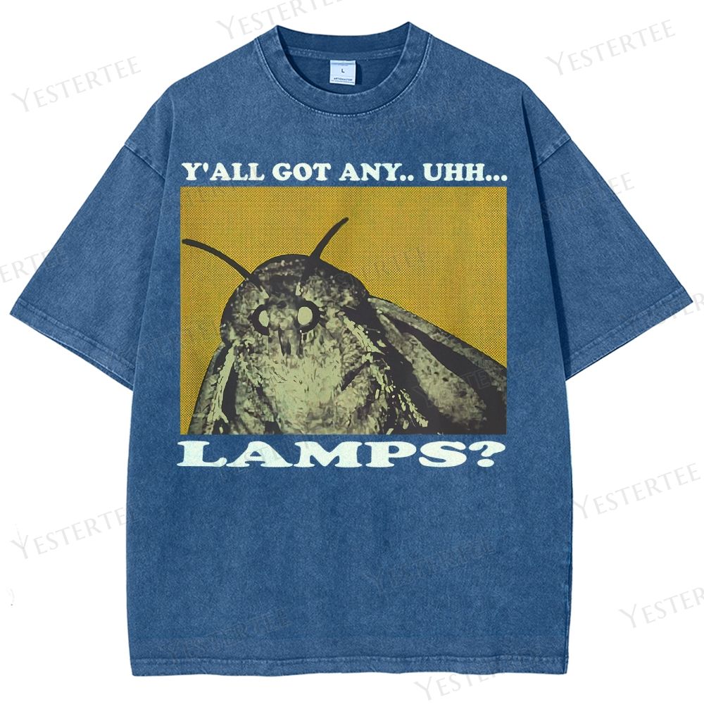Funny Insect Meme Washed T-Shirt 
