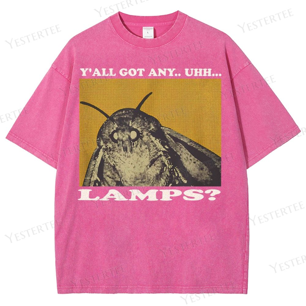 Funny Insect Meme Washed T-Shirt 