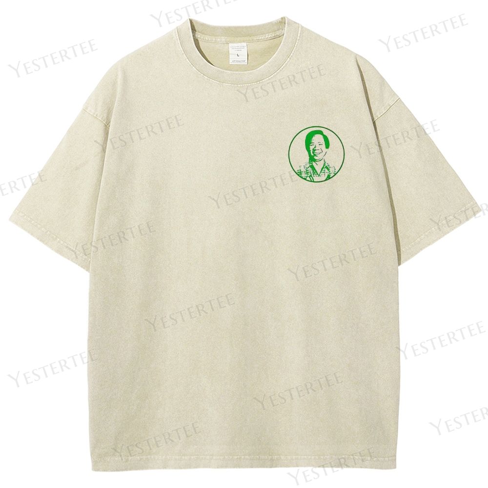 Retro Chinese Cuisine Restaurant Graphic Washed T-Shirt