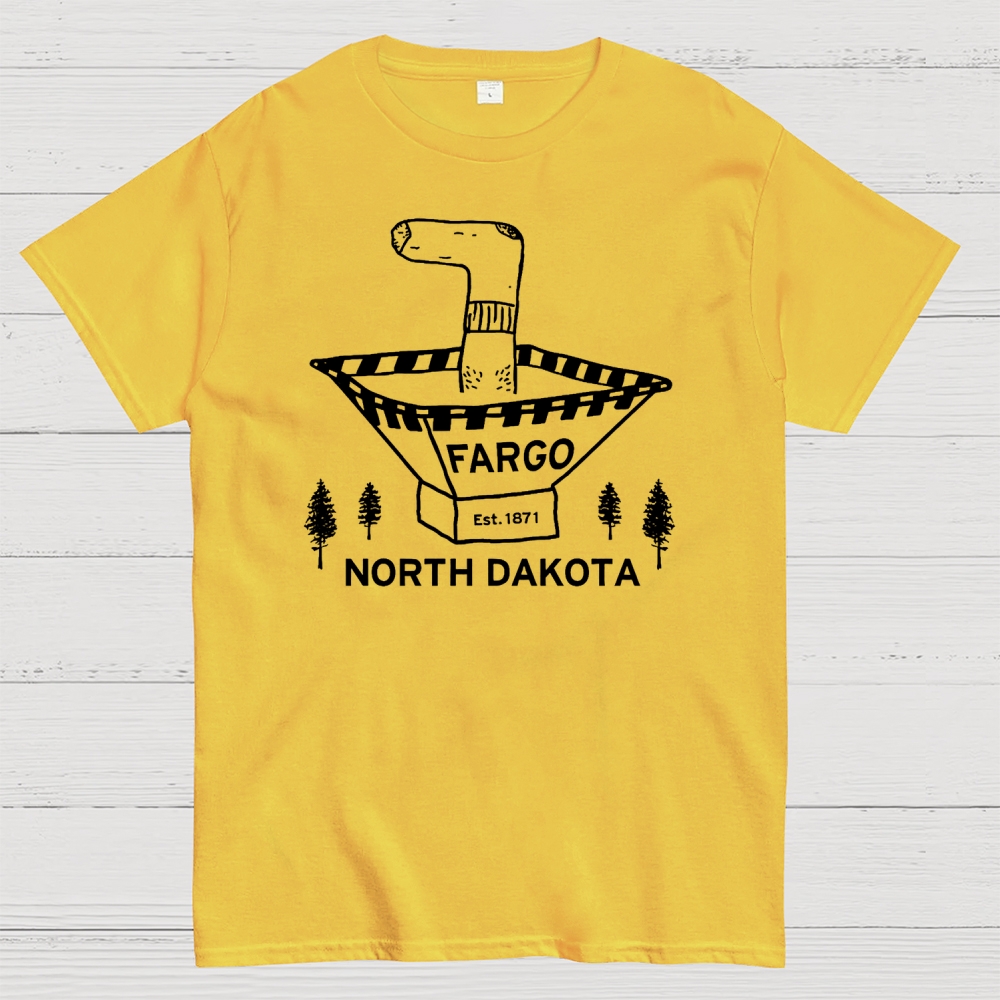 Fargo North Dakota Cotton T-shirt 