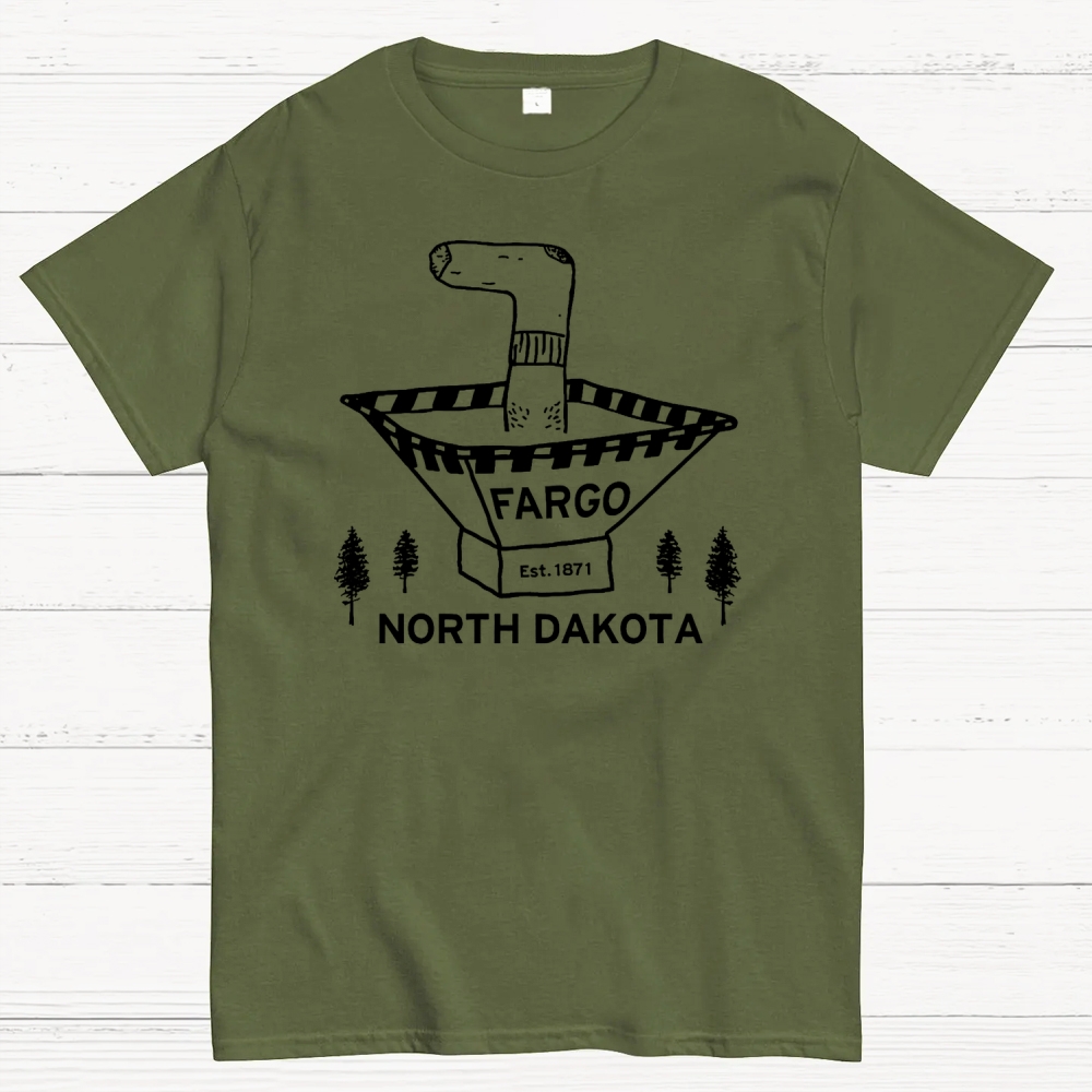 Fargo North Dakota Cotton T-shirt 