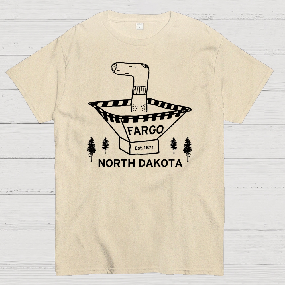 Fargo North Dakota Cotton T-shirt 