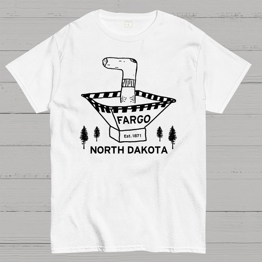 Fargo North Dakota Cotton T-shirt 