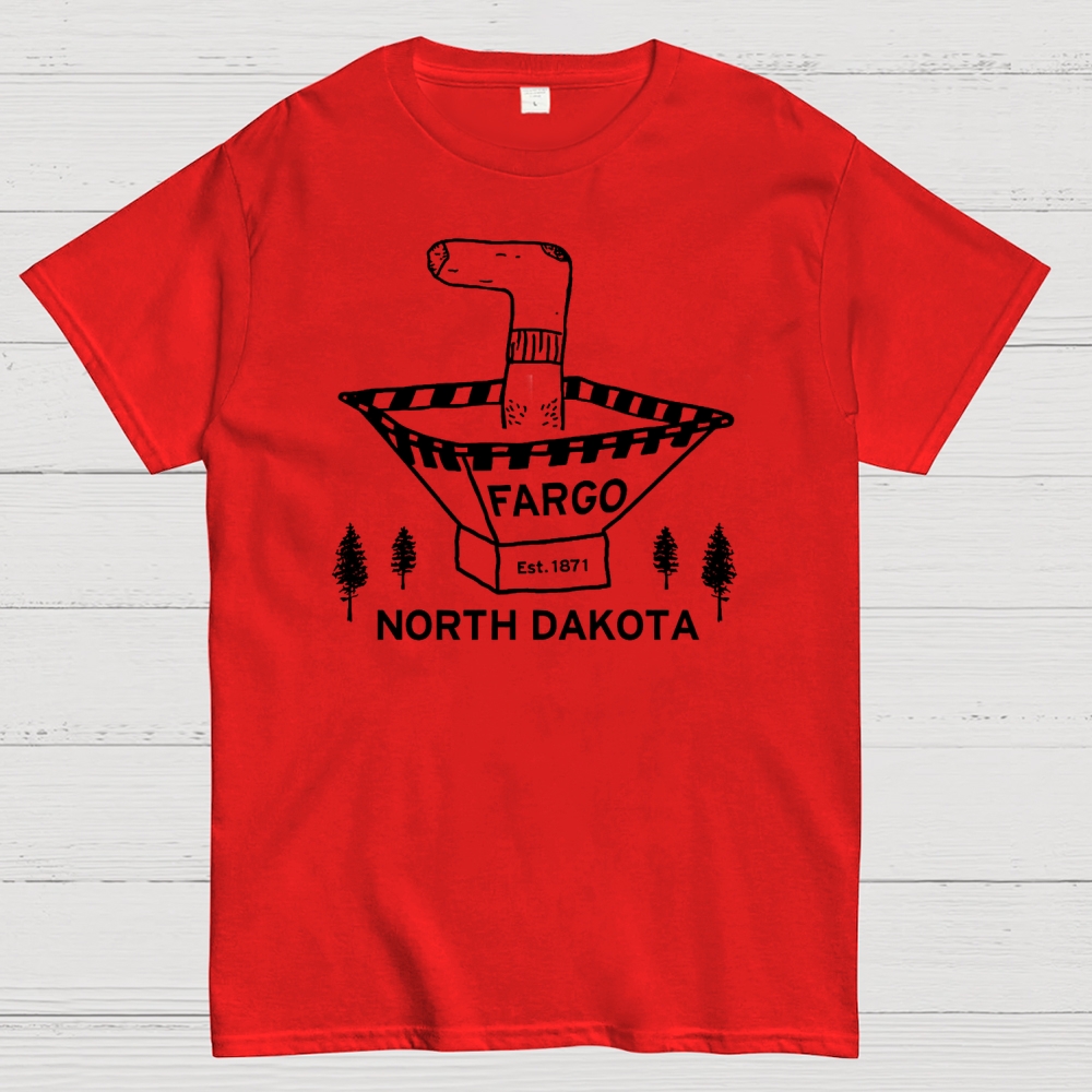 Fargo North Dakota Cotton T-shirt 
