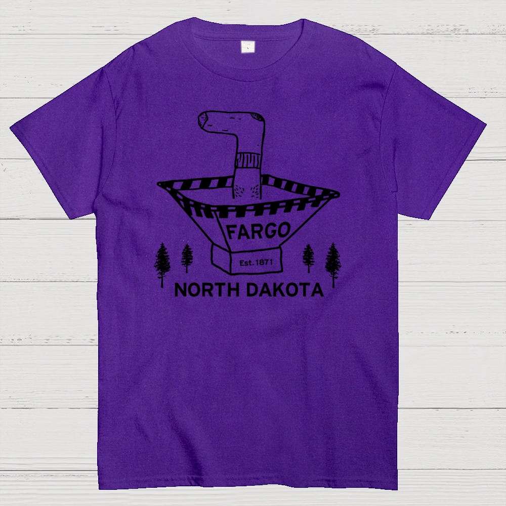 Fargo North Dakota Cotton T-shirt 