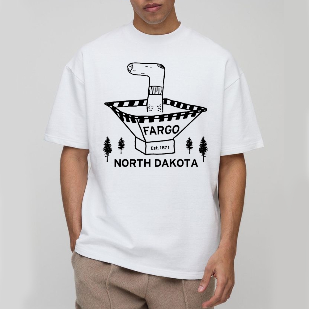 Fargo North Dakota Cotton T-shirt 