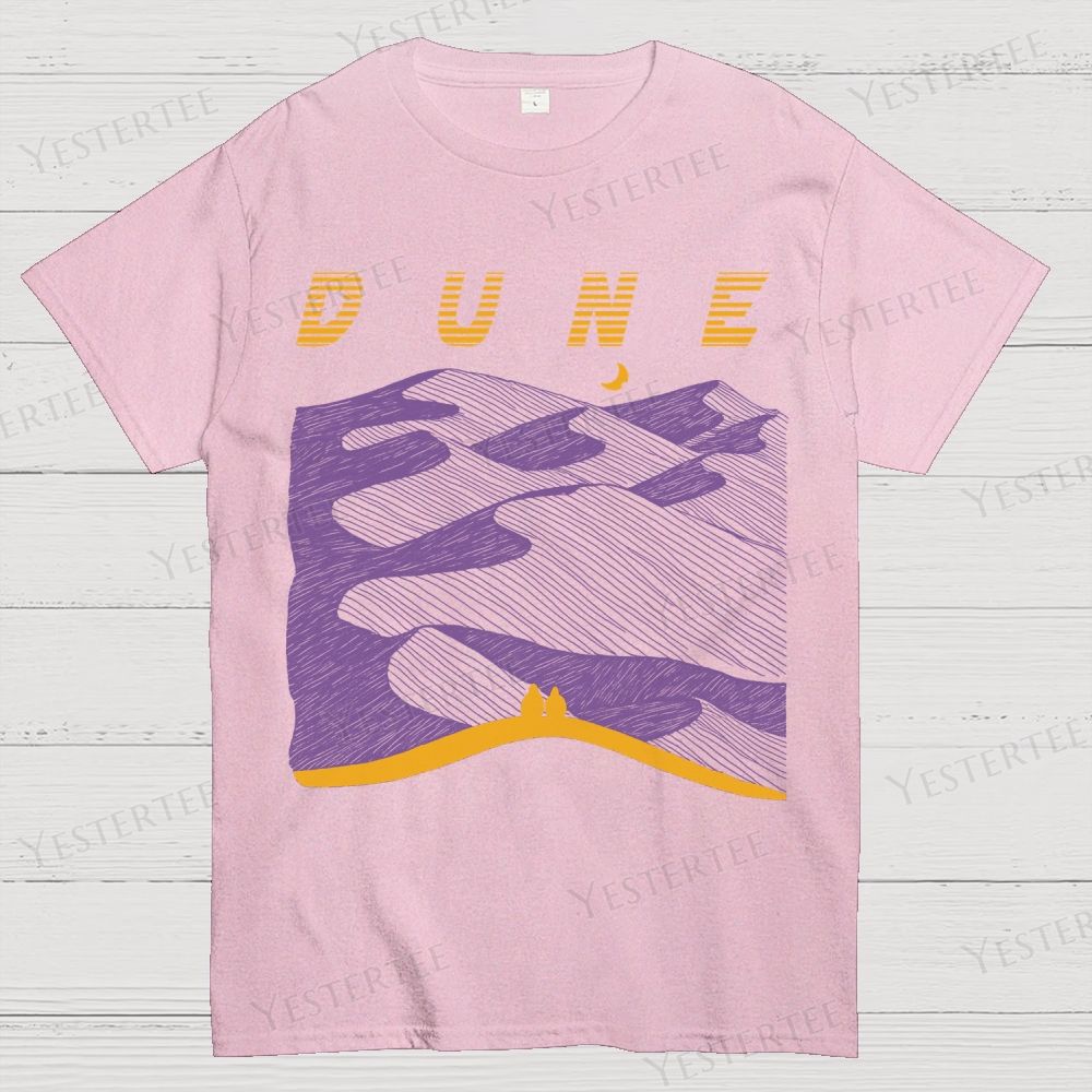 Surreal Desert Sci-Fi Cotton T-shirt