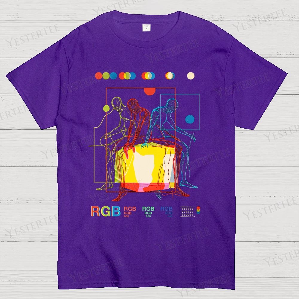 RGB Decoded Cotton T-shirt