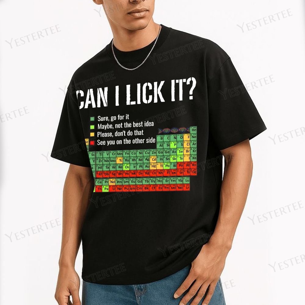 Can I Lick It  Cotton T-shirt