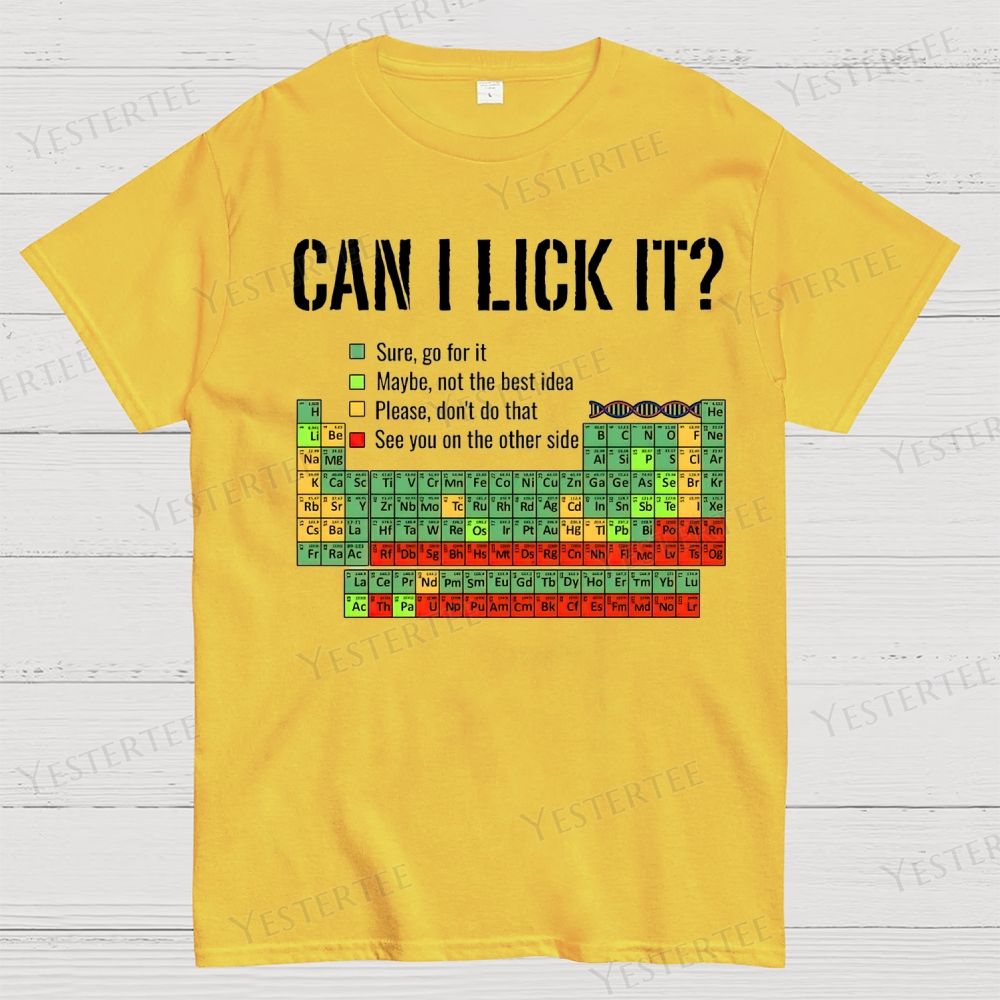 Can I Lick It  Cotton T-shirt