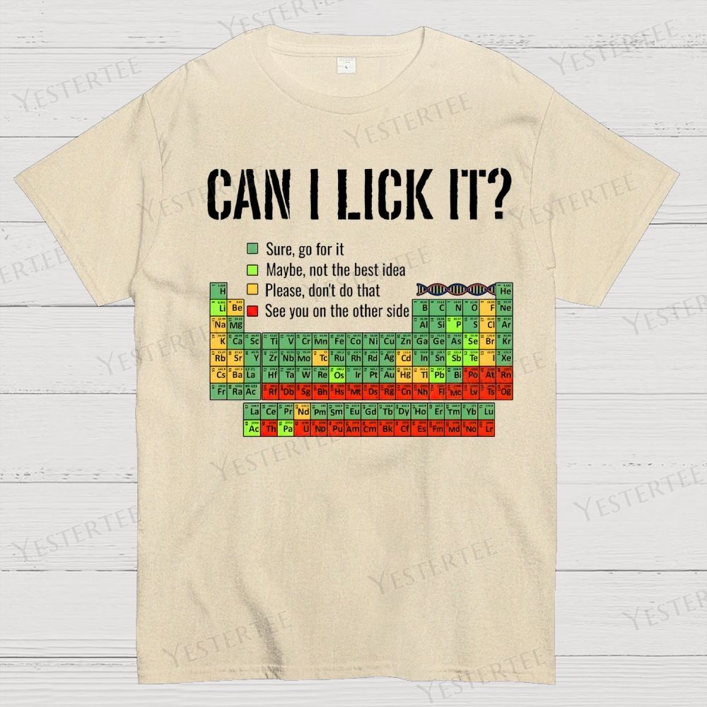Can I Lick It  Cotton T-shirt