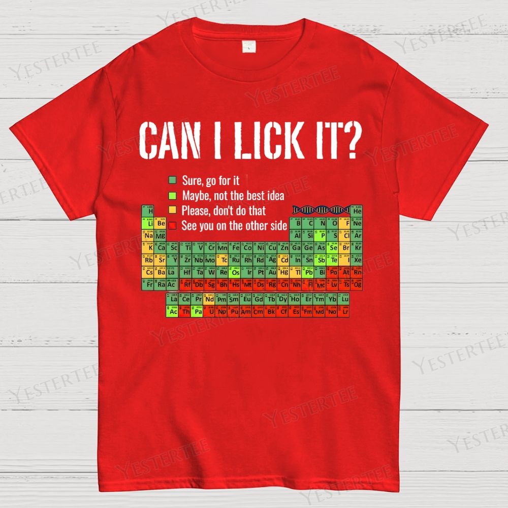 Can I Lick It  Cotton T-shirt