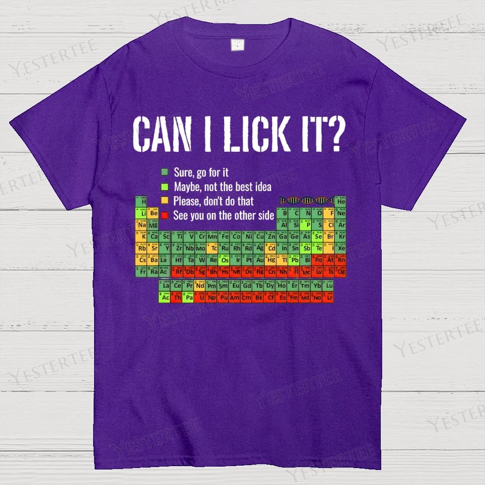 Can I Lick It  Cotton T-shirt