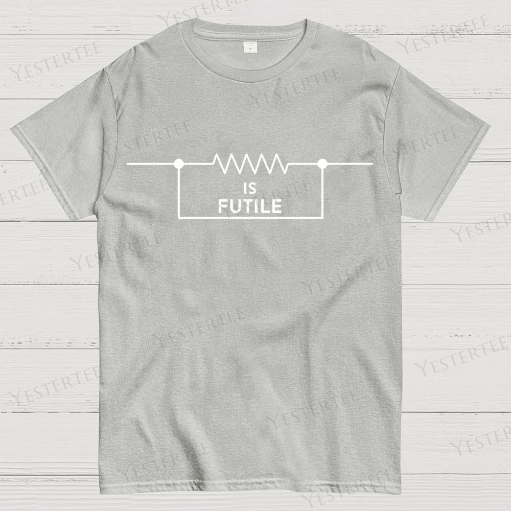 Funny Engineer Resistor Cotton T-shirt