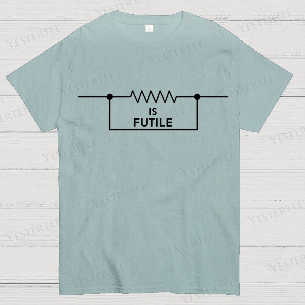 Funny Engineer Resistor Cotton T-shirt