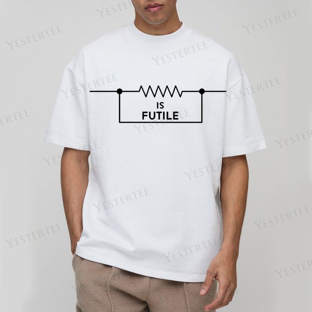 Funny Engineer Resistor Cotton T-shirt