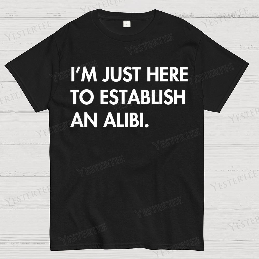 Alibi  Cotton T-shirt 