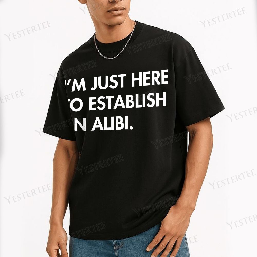 Alibi  Cotton T-shirt 