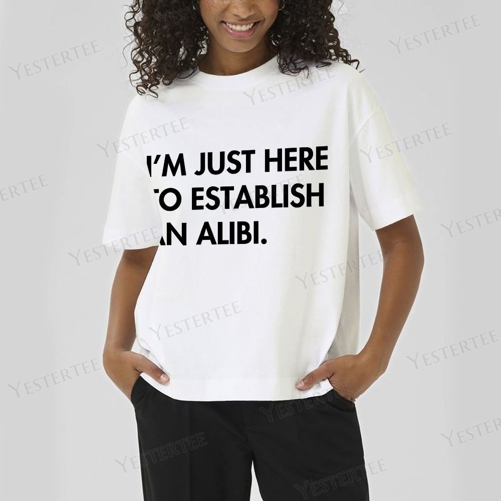 Alibi  Cotton T-shirt 