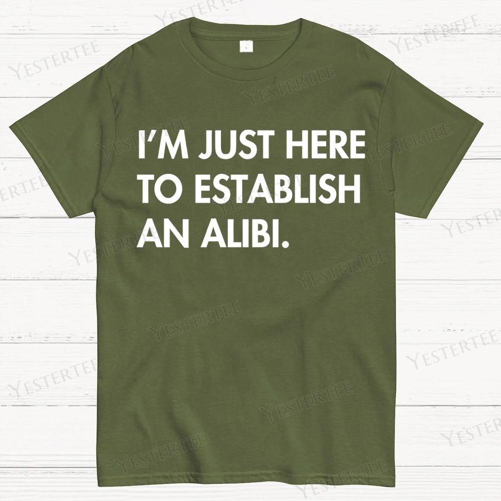 Alibi  Cotton T-shirt 