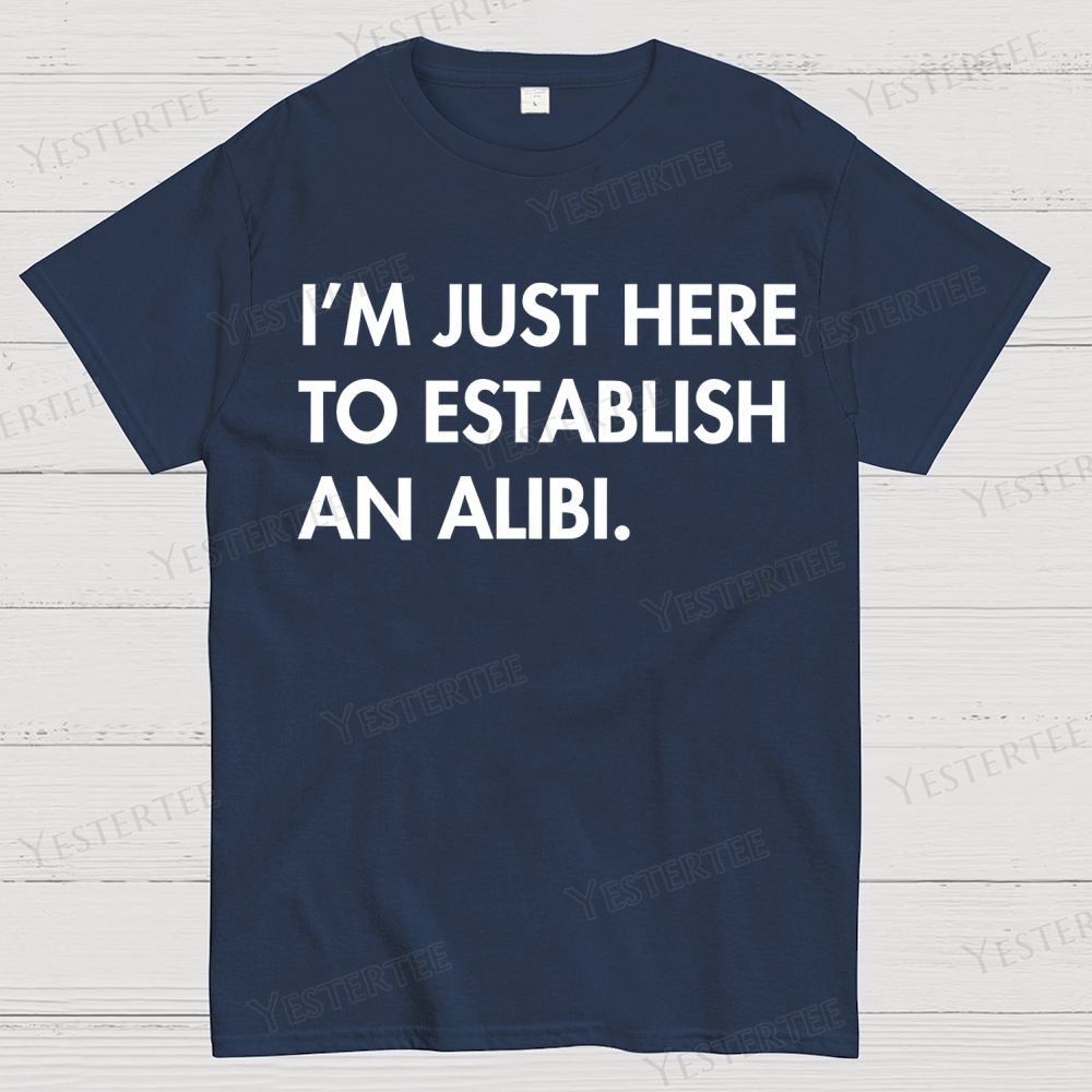 Alibi  Cotton T-shirt 