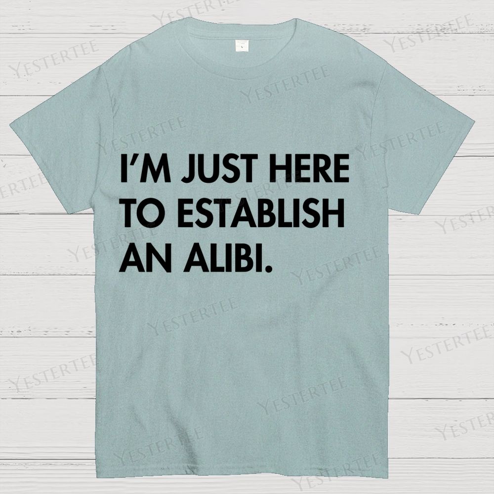 Alibi  Cotton T-shirt 