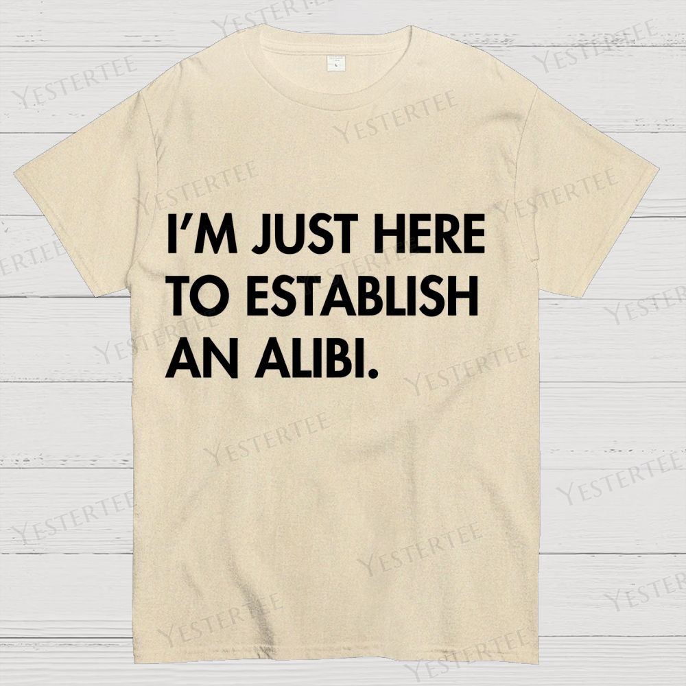 Alibi  Cotton T-shirt 