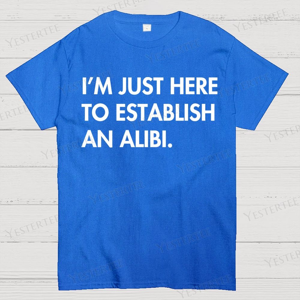 Alibi  Cotton T-shirt 