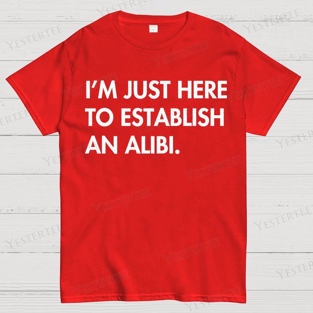 Alibi  Cotton T-shirt 