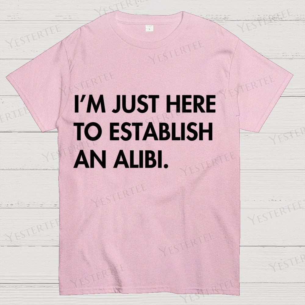Alibi  Cotton T-shirt 