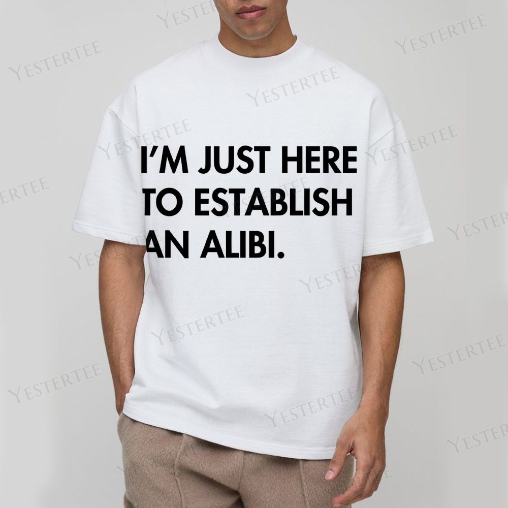 Alibi  Cotton T-shirt 
