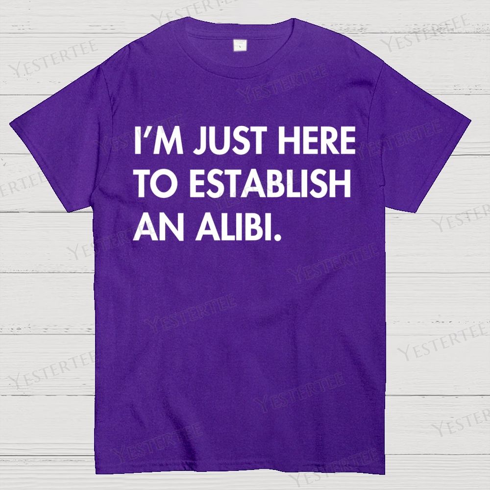 Alibi  Cotton T-shirt 