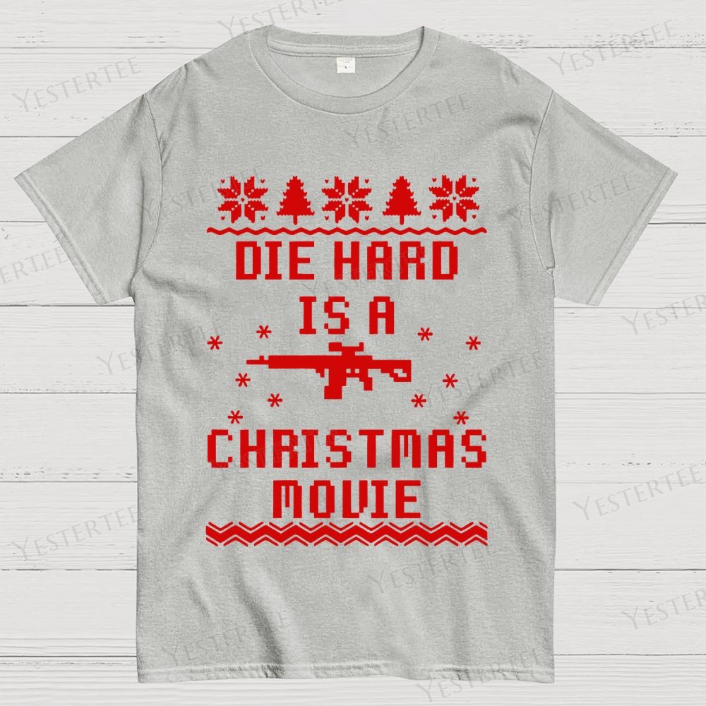 Christmas Movie Cotton T-shirt 