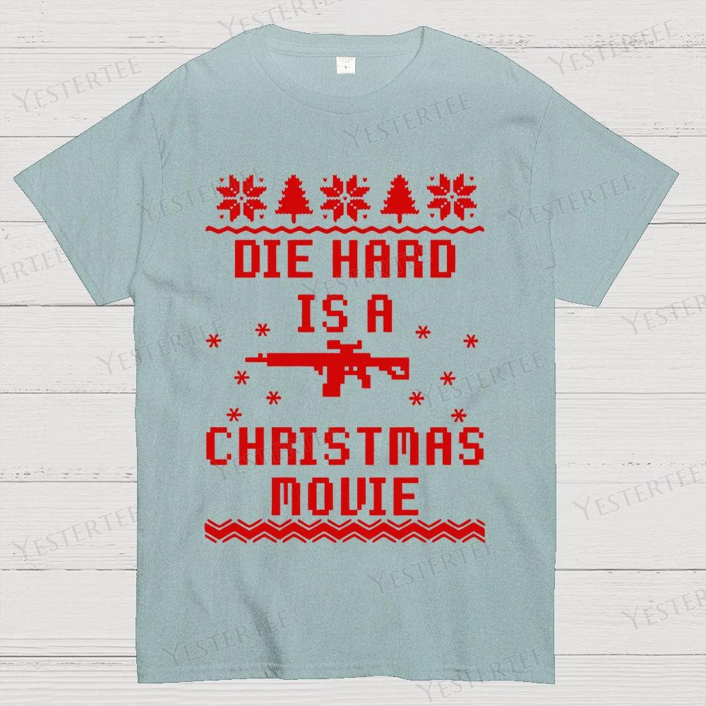Christmas Movie Cotton T-shirt 