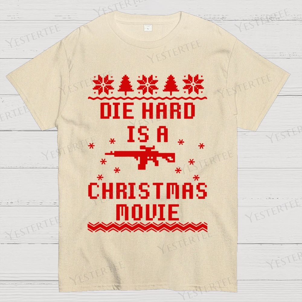 Christmas Movie Cotton T-shirt 