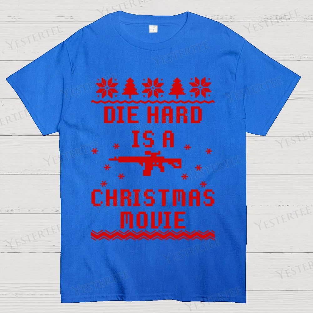 Christmas Movie Cotton T-shirt 