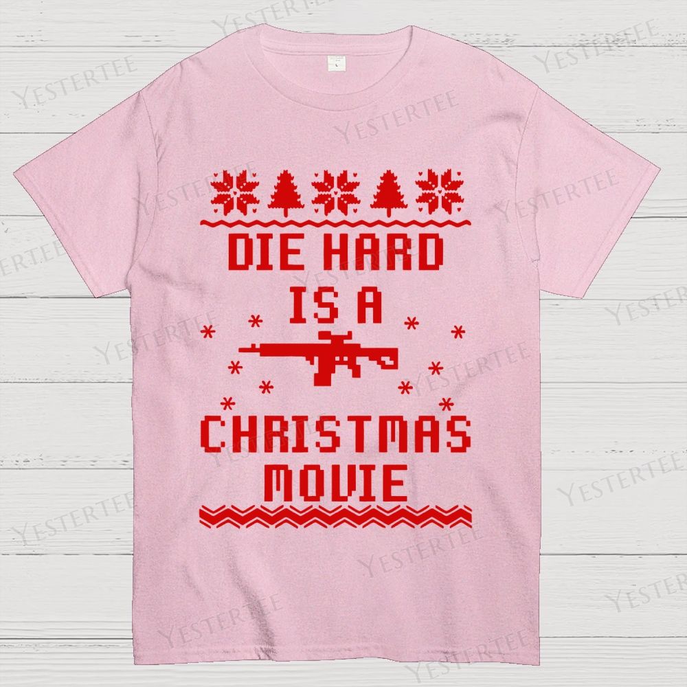 Christmas Movie Cotton T-shirt 