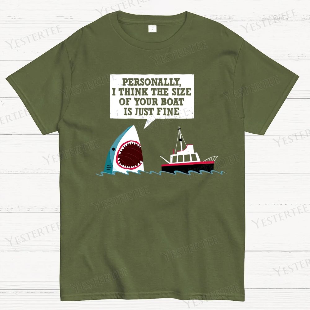 Shark Logic Cotton T-shirt