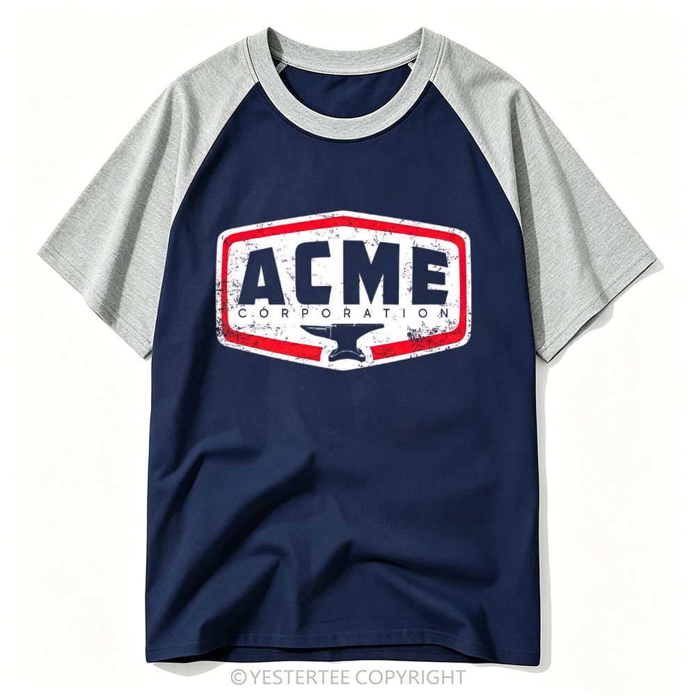 Forge Anvil "ACME Corporation" Baseball T-shirt