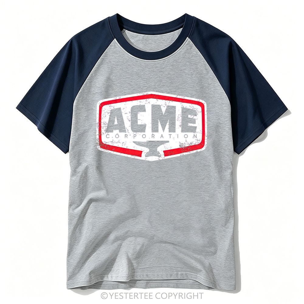 Forge Anvil "ACME Corporation" Baseball T-shirt